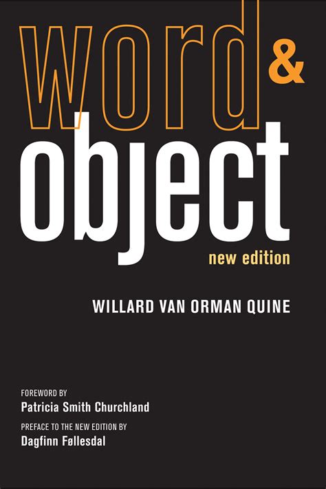 word and object willard van orman quine Reader