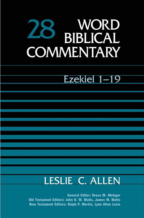 word biblical commentary vol 28 ezekiel 1 19 allen 346pp PDF