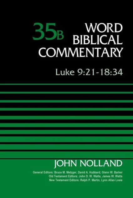word biblical commentary vol 35c luke 1835 2453 nolland 460pp Epub