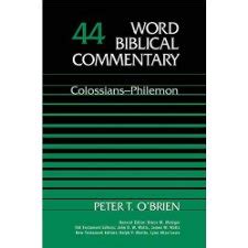 word biblical commentary vol 44 colossians philemon PDF