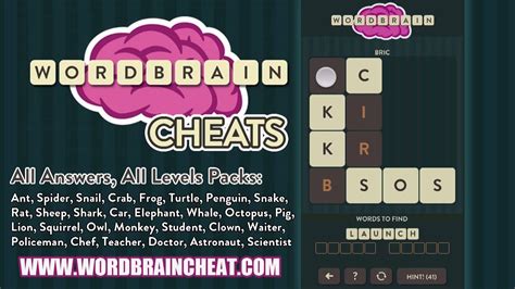 word brain cheats