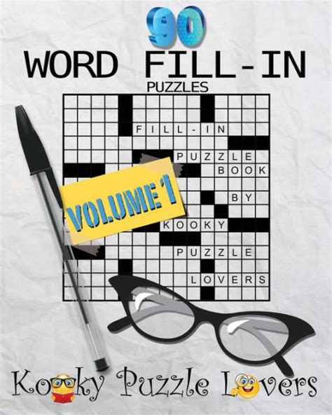 word fill in puzzle book 90 puzzles volume 1 Doc
