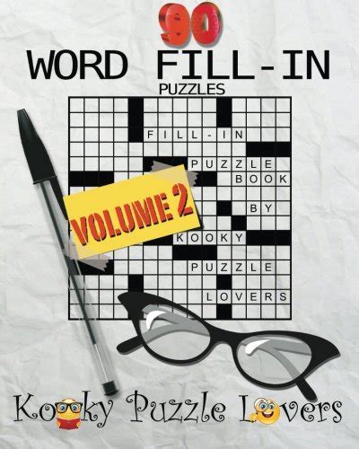 word fill in puzzle book 90 puzzles volume 2 Doc
