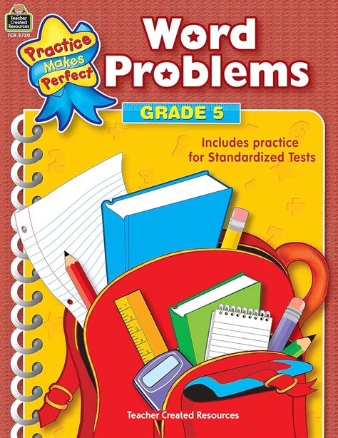 word problems grade 5 practice makes perfect teacher created materials Reader