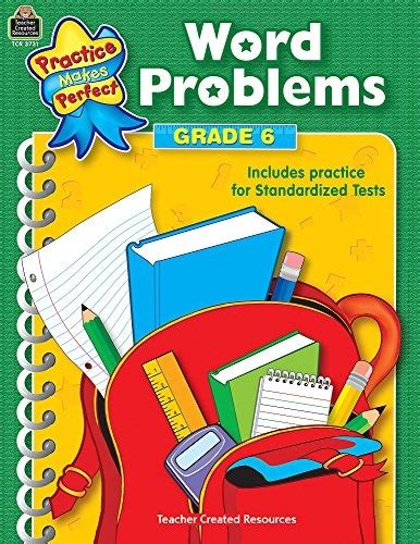 word problems grade 6 practice makes perfect teacher created materials Reader