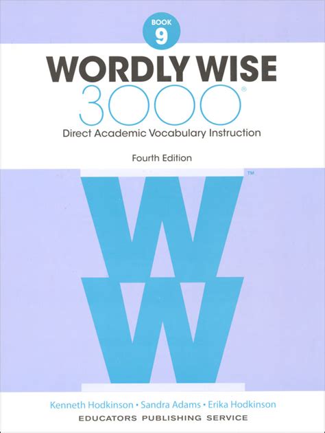wordly wise 3000 book 9 Ebook Kindle Editon