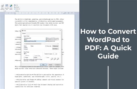 wordpad to pdf converter PDF