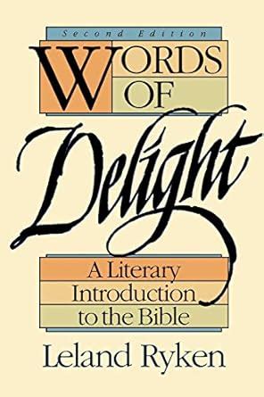 words of delight a literary introduction to the bible PDF