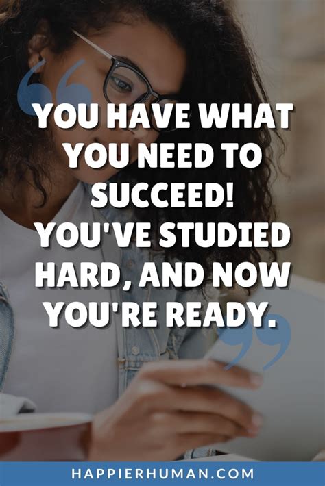 words of encouragement exams