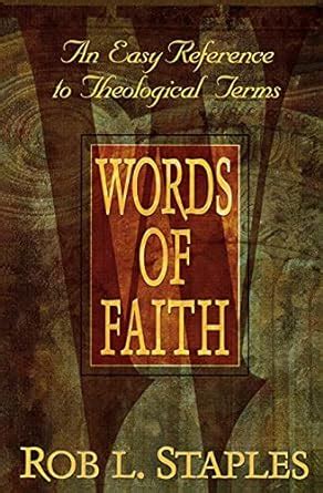 words of faith an easy reference to theological terms Kindle Editon