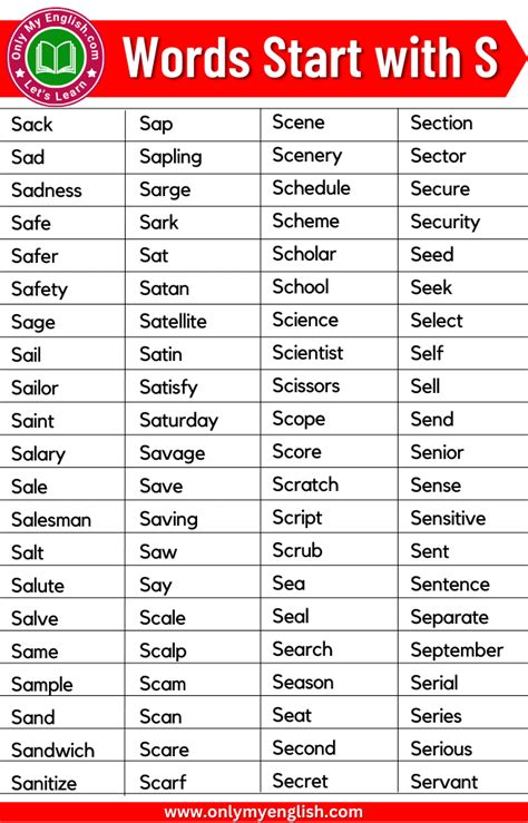 words that start with sar