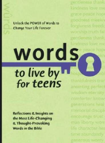 words to live by for teens words to live by bethany house Kindle Editon