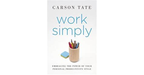 work simply embracing the power of your personal productivity style PDF