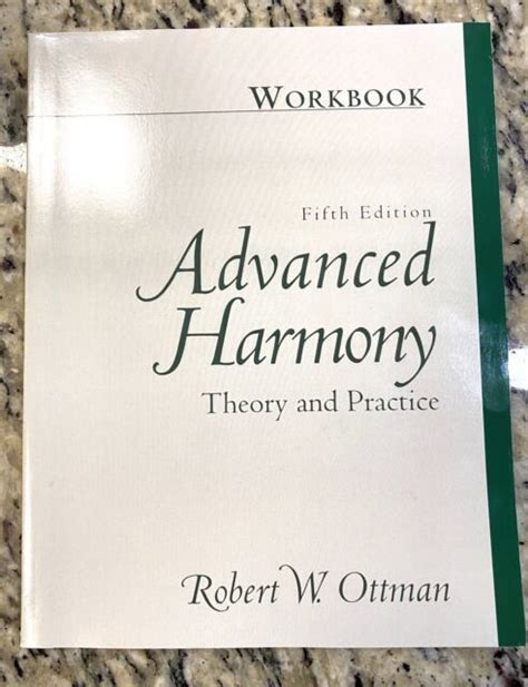 workbook for advanced harmony theory and practice Kindle Editon