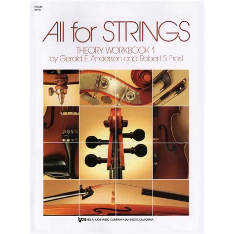 workbook for strings book 1 instrument violin Kindle Editon