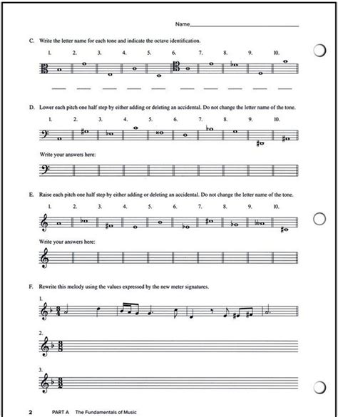 workbook music theory practice volume PDF