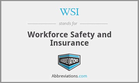 workforce safety and insurance