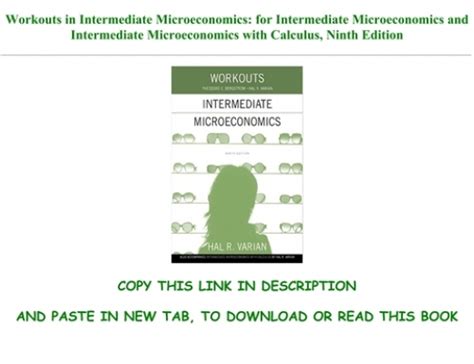 workouts in intermediate microeconomics pdf Epub