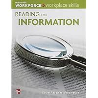 workplace skills reading for information student workbook workforce Reader