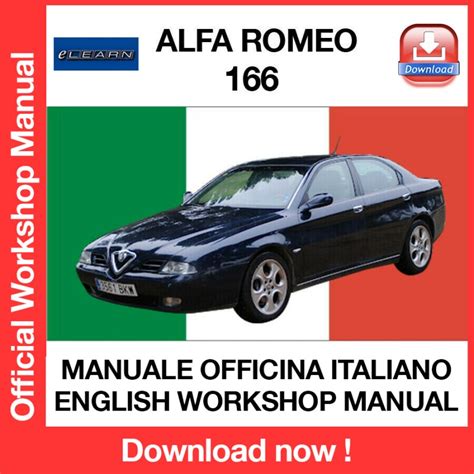 workshop manual alfa 166 PDF