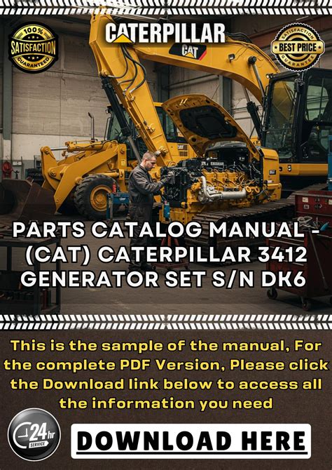 workshop manual cat 3412 PDF