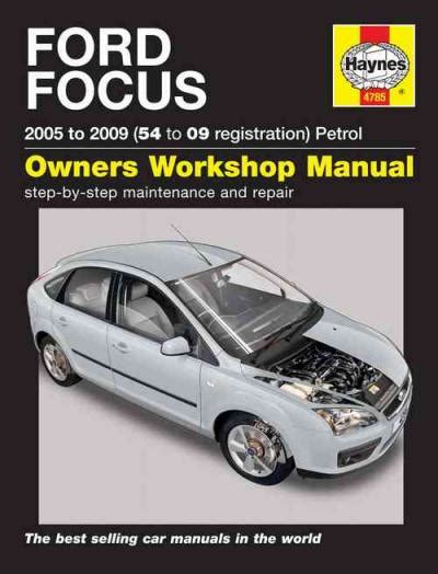 workshop manual focus mk1 PDF