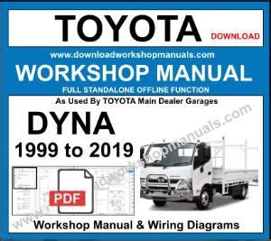 workshop manual for toyota dyna truck 400 Kindle Editon