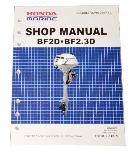 workshop manual honda bf2 Doc