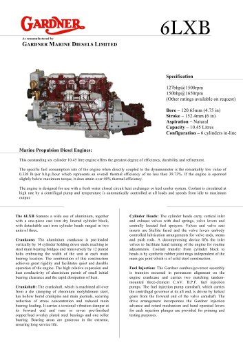 workshop manual on gardner 6lxb engine Kindle Editon