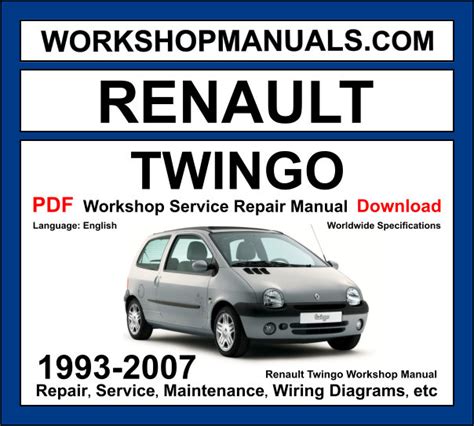 workshop manual renault twingo Doc