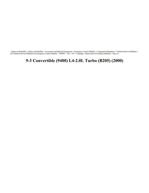 workshop manual saab 9 3 saab 2000 pdf PDF