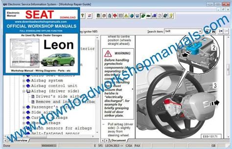workshop manual seat leon 2006 Epub
