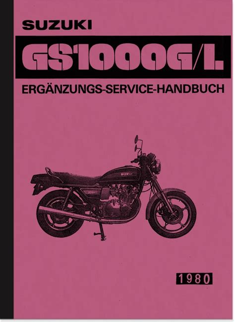 workshop manual suzuki gs1000g Epub