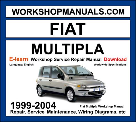 workshop manuals fiat multipla Epub