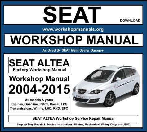 workshop service manual seat Epub