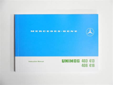 workshopmanual unimog403 406 413 416 Epub