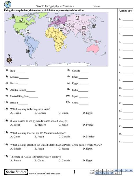 world geography and cultures common core solutions PDF