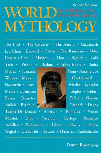 world mythology an anthology of great myths and epics Reader