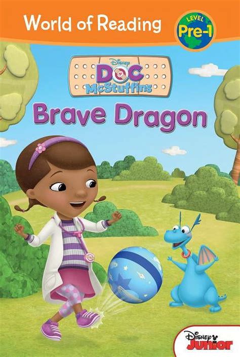 world of reading doc mcstuffins brave dragon level pre 1 Reader
