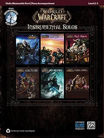 world of warcraft instrumental solos for strings violin book and cd pop instrumental solo series Doc