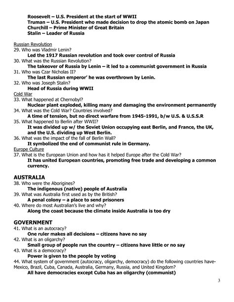 world war two review packet answers Doc