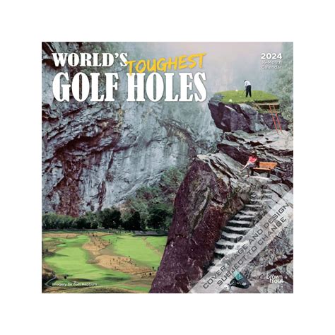 worlds toughest golf holes 2014 calendar Reader