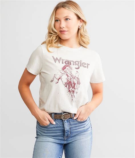 wrangler t shirt women's