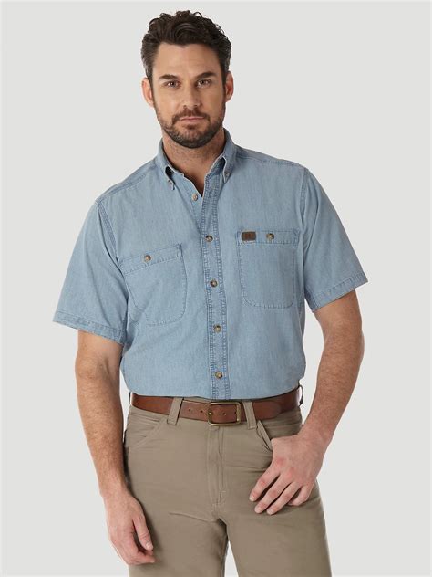 wrangler workwear shirts