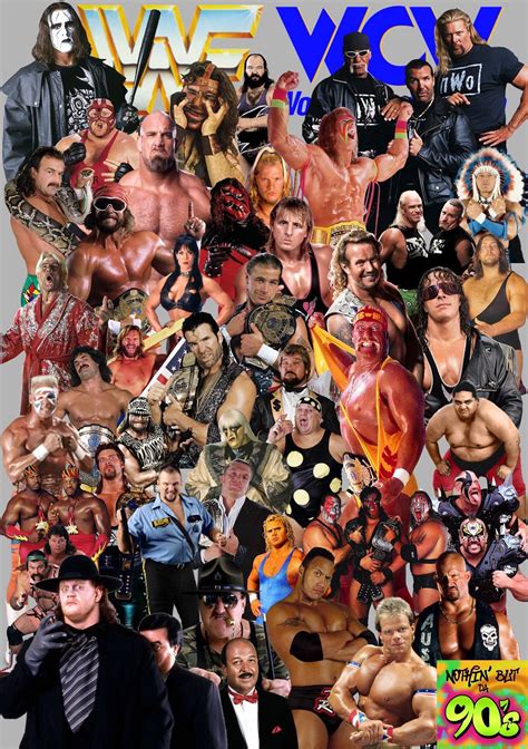 wrestlers in the 90's