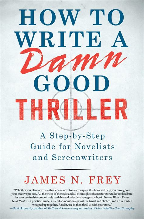 write damn good thriller PDF