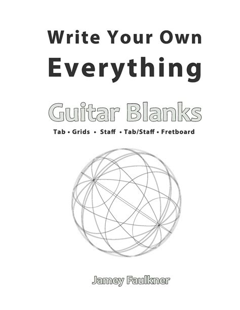 write your own everything tablature PDF