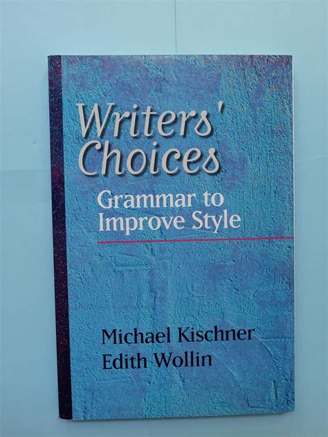 writers choices grammar to improve style PDF