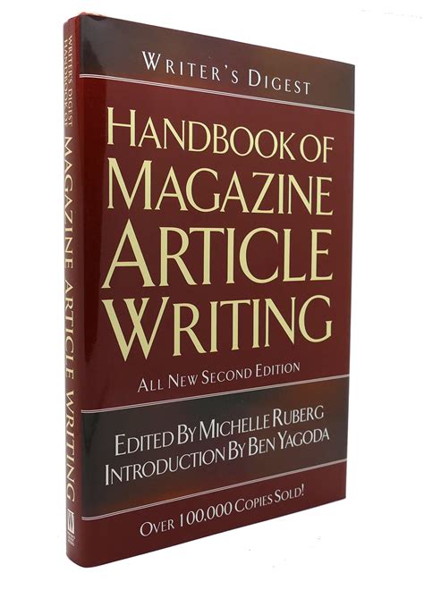writers digest handbook of magazine article writing Epub