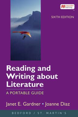 writing about literature by janet gardner Reader